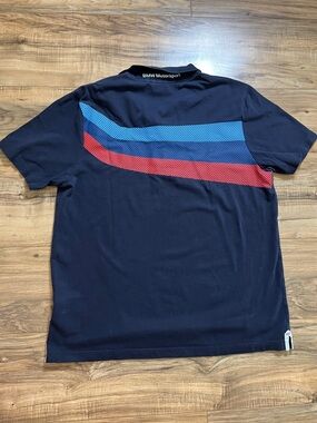 BMW Motorsport Men's Team Polo Shirt Sz L